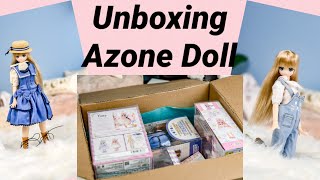 Unboxing Azone doll Pure Neemo 16 scale [upl. by Mixam]