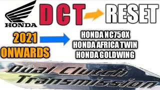 2021 Onwards  Honda DCT Reset Instructional [upl. by Esemaj]