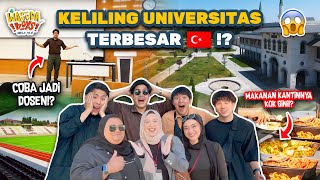 WASEDABOYS KELILING UNIV TERBESAR DI TURKEY MAKANAN KANTINNYA KOK…  WORLD TRIP 54 [upl. by Namqul41]