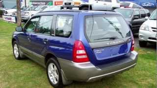 2003 Subaru Forester XS A W D  1 OWNER SERVICE HISTORY SUV [upl. by Linnette]