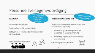 Personeelsvertegenwoordiging  Ondernemingsraad OR amp Vakbond  Bedrijfseconomie  havo  vwo [upl. by Anilehs147]