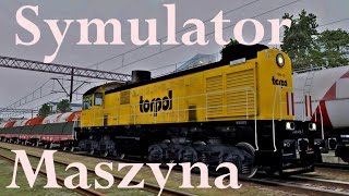 Symulator pojazdów szynowych Maszyna  TEM2102 Torpol [upl. by Vergne]