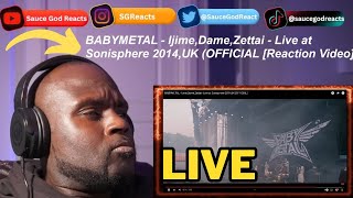 BABYMETAL  IjimeDameZettai  Live at Sonisphere 2014UK OFFICIAL REACTION [upl. by Trilbie]