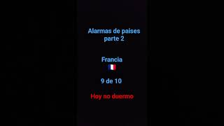 alarmas de paises parte 2 [upl. by Yla]