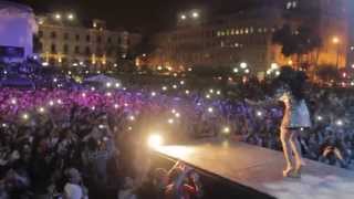 Maricarmen Marin cantando en la Plaza San Martin [upl. by Fotinas]