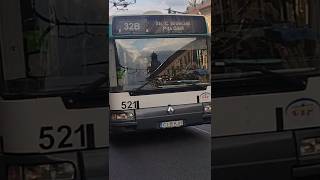 șofer de miliarde Autobuz Renault Agora L 521 pe linia 32B davidspotter303 [upl. by Anniahs477]