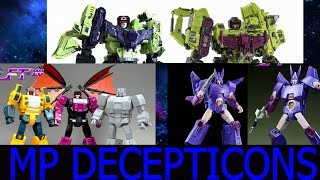 DECEPTICON MASTERPIECE BUYERS GUIDE 2020 AND COMPARISONS [upl. by Hartzke]