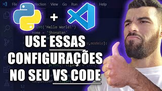 Como Configurar VSCode Para Python RÁPIDO em 2021 [upl. by Nealey]