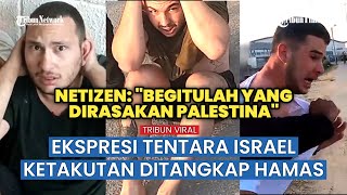 VIRAL Begini Ekspresi Ketakutan Tentara Israel Saat Ditangkap Pejuang Hamas [upl. by Marrilee]