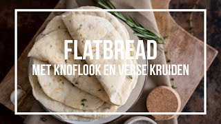 Knoflook amp Kruiden flatbread  OhMyFoodness [upl. by Aineval452]