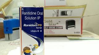 Ranidompd ranitidine solution and its uses in Hindi [upl. by Nebur]