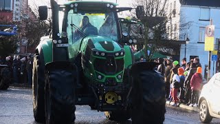 Tullamore Tractor Run In aid of Dochas Offaly Cancer Support Group [upl. by Ataliah]