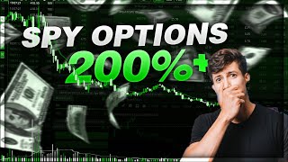 LIVE Trading  200 SPY Options [upl. by Yessej897]