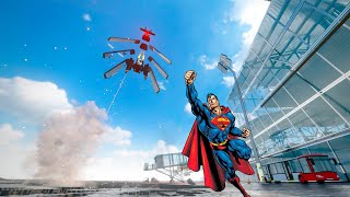 Superman vs Basilisco at the airport Teardown [upl. by Nevins348]