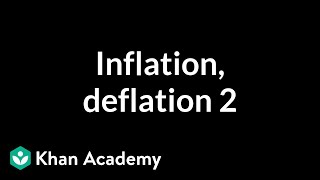 Inflation deflation and capacity utilization 2  Finance amp Capital Markets  Khan Academy [upl. by Nirot]