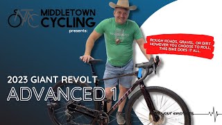 2023 GIANT REVOLT ADVANCED 1 700C MiddletownCycling ROLL THIS BIKE DOES IT ALL [upl. by Llesram804]