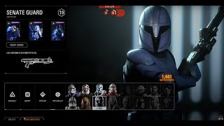 STAR WARS Battlefront II Senate Guard mod [upl. by Anailli]