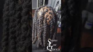 Loc Reattachments on an undercut🔥🔥🔥TheStarterLocQueen TheLocClinic [upl. by Cynthia]