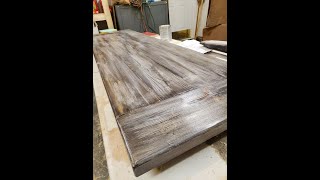 BEST Distressed Barn Wood Technique EVER [upl. by Memory]