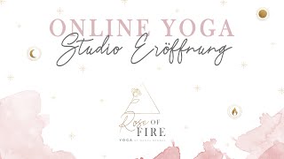 TEIL 7  ROSE OF FIRE  Online Yoga  Abschluss Ceremony Yoga Nidra Mantra Verlosung mit Wanda [upl. by Buckler]