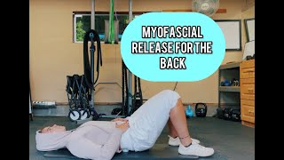 Myofascial Release On The Back [upl. by Eislehc]