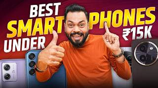 Top 5 Best 5G Smartphones Under ₹15000 Budget⚡May 2024 [upl. by Aihsyt]