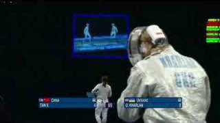 China vs Ukraine  Fencing  Womens Team Sabre  Beijing 2008 Summer Olympic Games [upl. by Aeslehs]