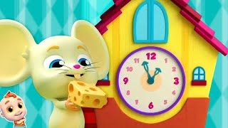 Hickory Dickory Dock  Fun Nursery Rhyme amp Song for Children [upl. by Labannah]