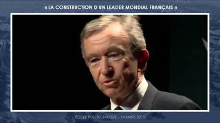 Conférence de Bernard Arnault à lÉcole polytechnique [upl. by Jody]