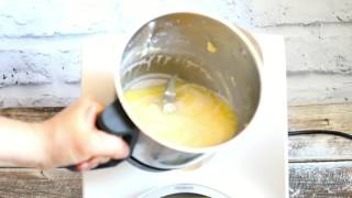 Thermomix przepisy video Klarowane masło [upl. by Yadsnil430]