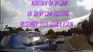 UK Dash Cam Footage Compilation December 2023  Crashes  Dangerous Driving  UK Driving  Norfolk [upl. by Lewan]