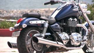 2010 Triumph Thunderbird Cycle World Magazines Best Cruiser [upl. by Douglass]