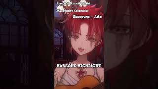 Usseewa  Ado 【Karaoke Highlight by Blaise Shinryu】 [upl. by Nytsua]