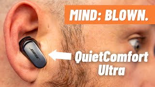 Noise cancelling KINGS Bose QuietComfort Ultra Earbuds [upl. by Jehu]