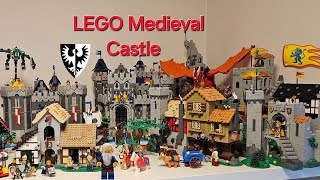 LEGO Medieval Castle Display [upl. by Trula]