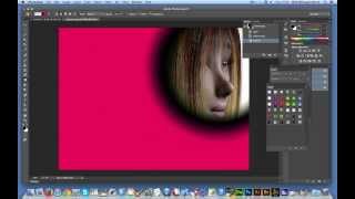 Photoshop  How To Create Gradient Frame Effect Tutorial  Graphicxtras [upl. by Dayiz]