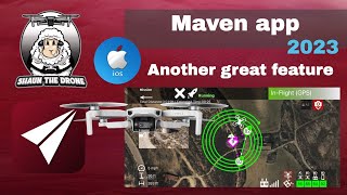 Why the Maven app is better than the Litchi app DJI Mini 2 shaunthedrone [upl. by Ynoep]