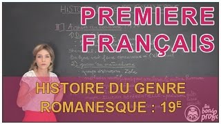 Histoire du genre romanesque  19e siècle  Français Première  Les Bons Profs [upl. by Dagmar]