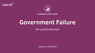 What is Government Failure I A Level and IB Economics [upl. by Idhem563]