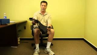 Hinged Knee Brace Application Instruction [upl. by Nelram897]