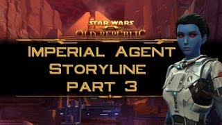 SWTOR Imperial Agent Storyline part 3 Meeting Darth Zhorrid [upl. by Llewsor941]