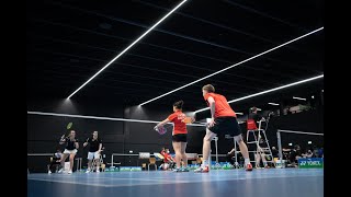 1 Tag  Badminton Staatsmeisterschaft 2022 in Dornbirn [upl. by Ruby22]