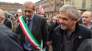 FassinoampC contestati al corteo del Primo Maggio [upl. by Garrard]