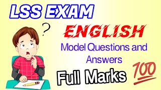 lss exam english 2021 questions and answerslss exam english model questions and answerstalent hunt [upl. by Henryk]