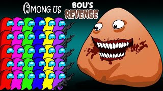 어몽어스 VS POU  Among Us vs Bous Revenge  Among Us Animation [upl. by Aidnyl]