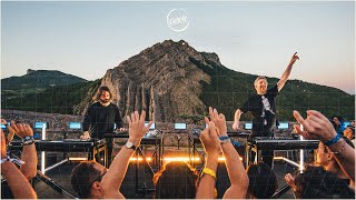 Kiasmos live for Cercle at Citadelle de Sisteron France [upl. by Evadnee]