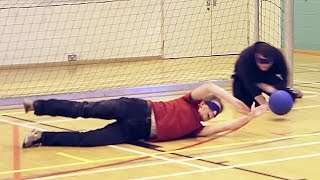 Goalball Blindfold Paralympic Reverse Dodgeball [upl. by Latsirk]