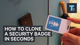 How to clone a security badge in seconds [upl. by Admana]