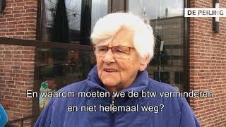 De Peiling Massaal protest tegen btwverhoging groente en fruit [upl. by Micro722]