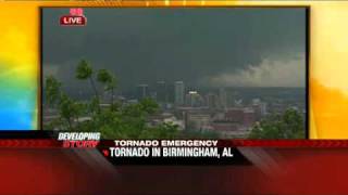 The Weather Channel Coverage of the Birmingham AL Tornado [upl. by Nosrak]